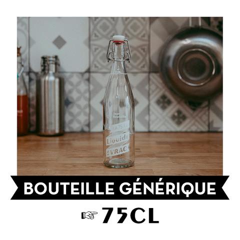 Bouteille consignée avec bouchon en porcelaine - Idéale pour le vrac-0.75L-Vrac-Jean Bouteille-Nature For Kids-3