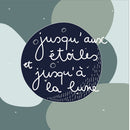 Carte de vœux « Jusqu'aux étoiles » et son enveloppe - par 4-Default Title-Carte-Perrine Dessine-Nature For Kids-1