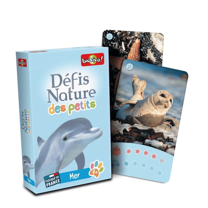 Défis Nature des petits - La Mer - dès 4 ans--Jeux de société-Bioviva-Nature For Kids-1