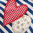 Doudou chien bleu plat à nœuds en coton bio - dès la naissance-Default Title-doudou-Sigikid Green-Nature For Kids-6