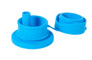 Embout bleu et sa paille grand débit en silicone naturel pour biberon / gourde Pura - à partir de 18 mois-Default Title-Paille-Pura-Nature For Kids-1