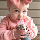 Embout et sa paille en silicone naturel pour biberon / gourde Pura - à partir de 6 mois-Default Title-Paille-Pura-Nature For Kids-6