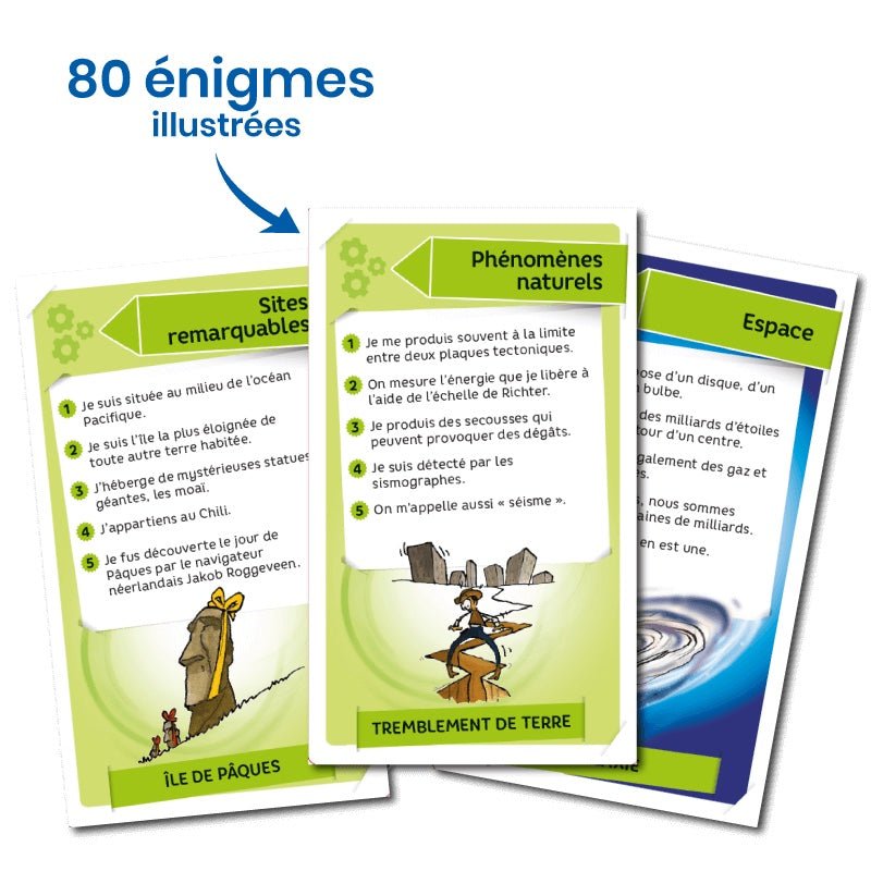 Énigmes – Notre Terre - à partir de 7 ans--Jeux de société-Bioviva-Nature For Kids-4