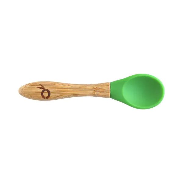 Ensemble de 5 cuillères pour enfants en bambou et silicone – de 1 à 3 ans--Cuillère d'apprentissage-Pandoo-Nature For Kids-8