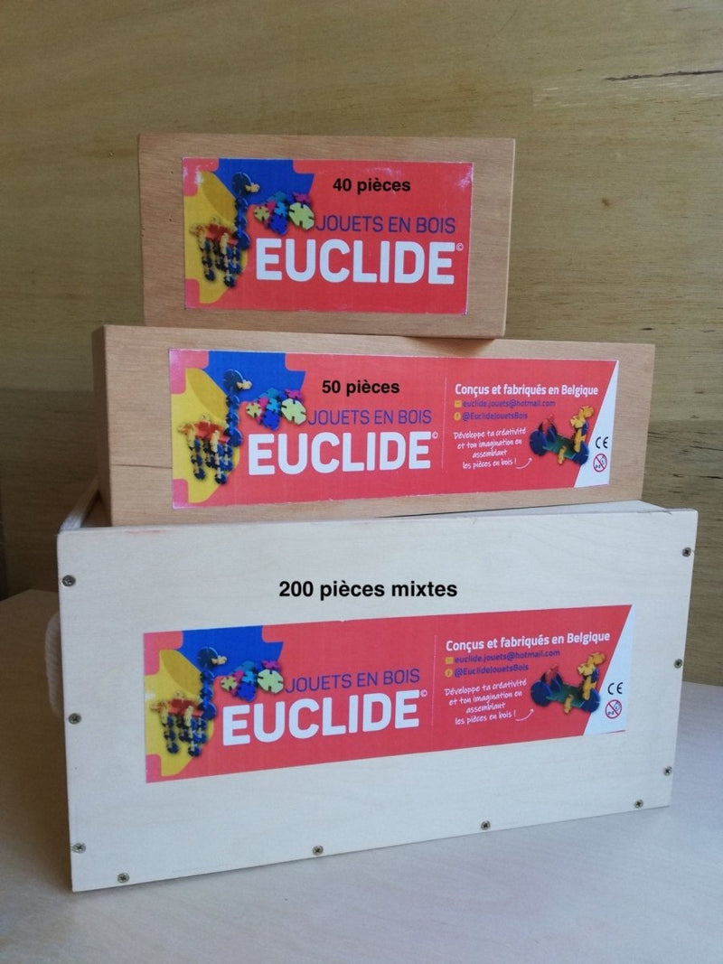 Euclide jouets en bois - 30 petites pièces - à partir de 3 ans-Boîte en bois-Jouet en bois-Euclide-Nature For Kids-5