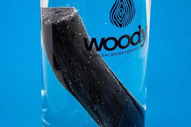 Filtre à eau en charbon actif (binchotan)- vrac - 8 x 1,5--filtre à eau naturel-Woody-Nature For Kids-3