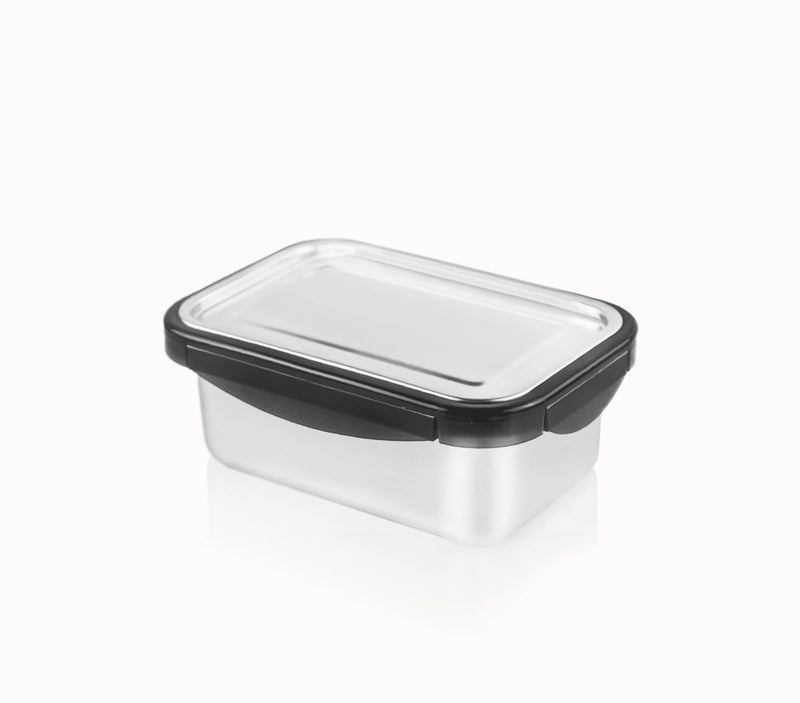FOODY – Bento inox étanche spécial Micro-ondes – 1000 ml – dès 14 ans-Neutre-Boîte à lunch-Gaspajoe-Nature For Kids-9