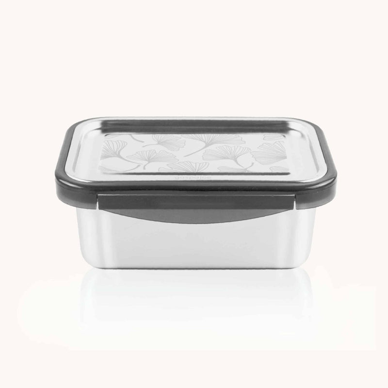FOODY – Bento inox étanche spécial Micro-ondes – 1000 ml – dès 14 ans-Neutre-Boîte à lunch-Gaspajoe-Nature For Kids-8