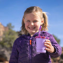 Gobelet enfant Kid cup couvercle à paille & couvercle à bec (sippy) – dès 2 ans-Juicy Pear-Tasse d'apprentissage-Klean Kanteen-Nature For Kids-2