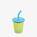 Gobelet enfant Kid cup couvercle à paille & couvercle à bec (sippy) – dès 2 ans-Juicy Pear-Tasse d'apprentissage-Klean Kanteen-Nature For Kids-3