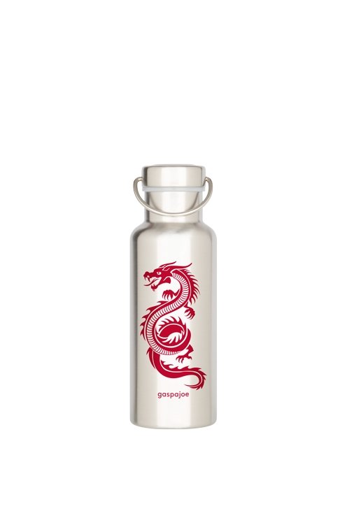 Gourde bouteille inox isotherme - modèle GROOVY 500 ml – pour toutes les soifs par tous les temps – dès 4 ans-Dragon rouge-Gourde-GASPAJOE-Nature For Kids-7
