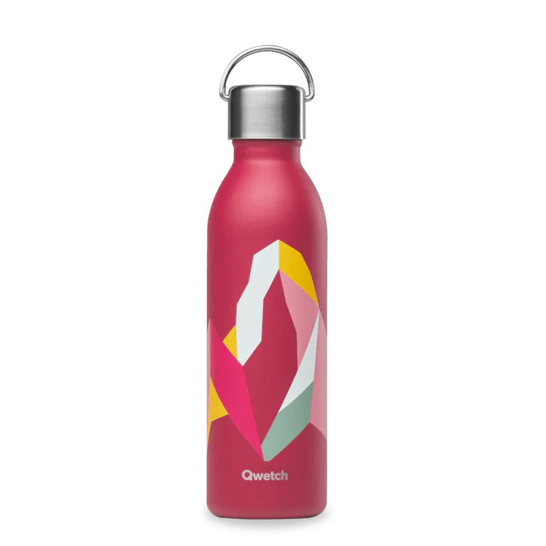 Gourde Bouteille isotherme Active - Altitude - 600 ml-Grenat-Gourde-Qwetch-Nature For Kids-2