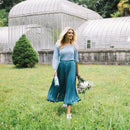 Gourde bouteille isotherme en inox - Bohème bleu - 500 ml--Gourde-Qwetch-Nature For Kids-4