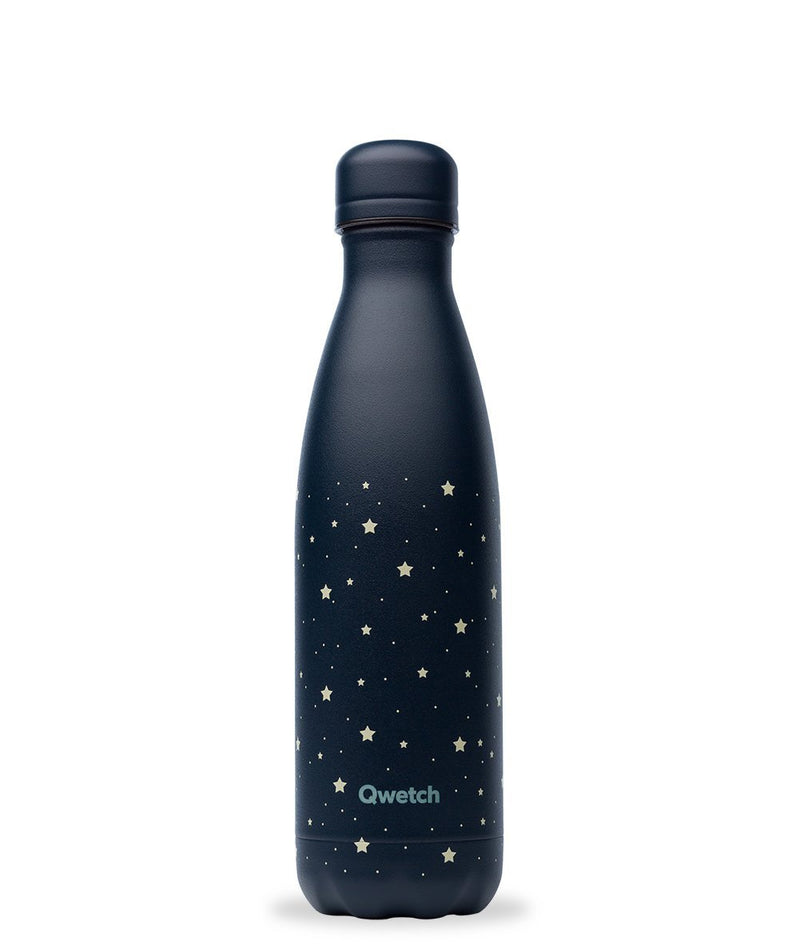 Gourde bouteille isotherme en inox - Constellation Bleu Nuit - 500 ml-Default Title-Gourde-Qwetch-Nature For Kids-2