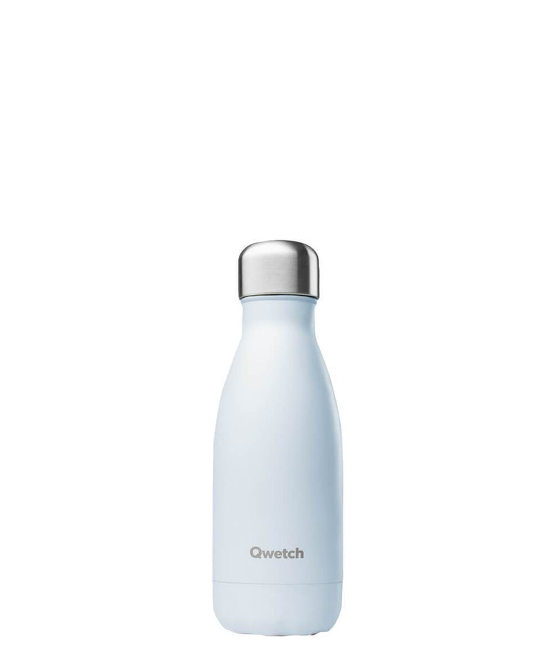 Gourde bouteille isotherme en inox - Pastel Bleu - 260 ml-Default Title-Gourde-Qwetch-Nature For Kids-1