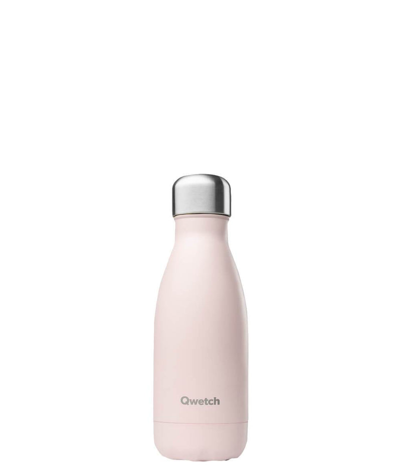 Gourde bouteille isotherme en inox - Pastel Rose - 260 ml-Default Title-Gourde-Qwetch-Nature For Kids-1