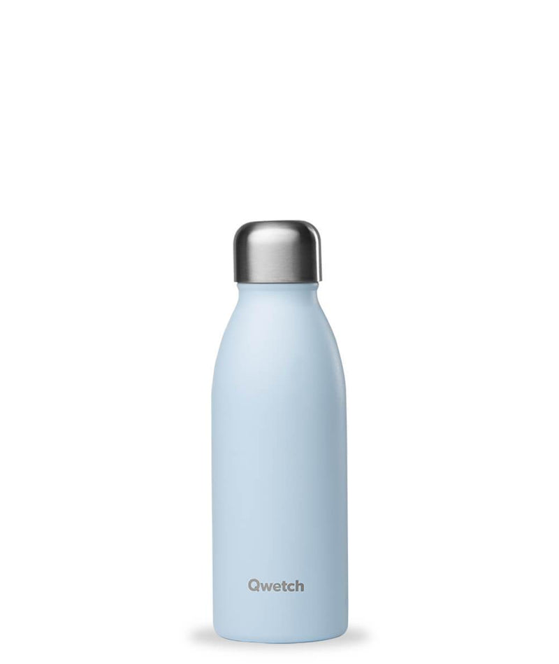 Gourde bouteille Simple inox - Pastel Bleu - 500 ml-Default Title-Gourde-Qwetch-Nature For Kids-1