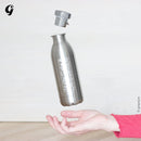 Gourde Daily simple paroi inox - 450 ml - dès 24 mois-Bambou-Gourde-Gaspajoe-Nature For Kids-1