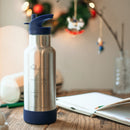 Gourde inox isotherme - Funky 500 ml – pour les enfants et plus – dès 4 ans-Pandas bleu nuit-Gourde-GASPAJOE-Nature For Kids-5