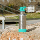 Gourde inox isotherme - Funky 500 ml – pour les enfants et plus – dès 4 ans-Turques turquoise-Gourde-GASPAJOE-Nature For Kids-8