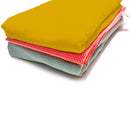 Housse de matelas à langer 50 x 70 cm en coton bio - dès la naissance-Vichy orange-Housse pour matelas à langer-PAPATE-Nature For Kids-1