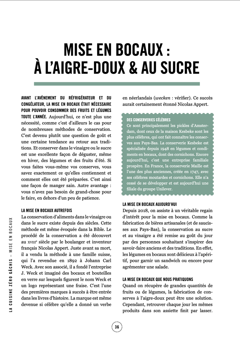 La cuisine zéro gâchis - un livre de Jérémie Pichon-Default Title-Livre parent-Thierry Souccar Editions-Nature For Kids-7