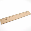 Latte (règle) en bois de hêtre naturel non traité, gradué avec fil d'acier (20 ou 30cm) - à partir de 3 ans / 36 mois-20-Pour l'école-Ecobos-Nature For Kids-2