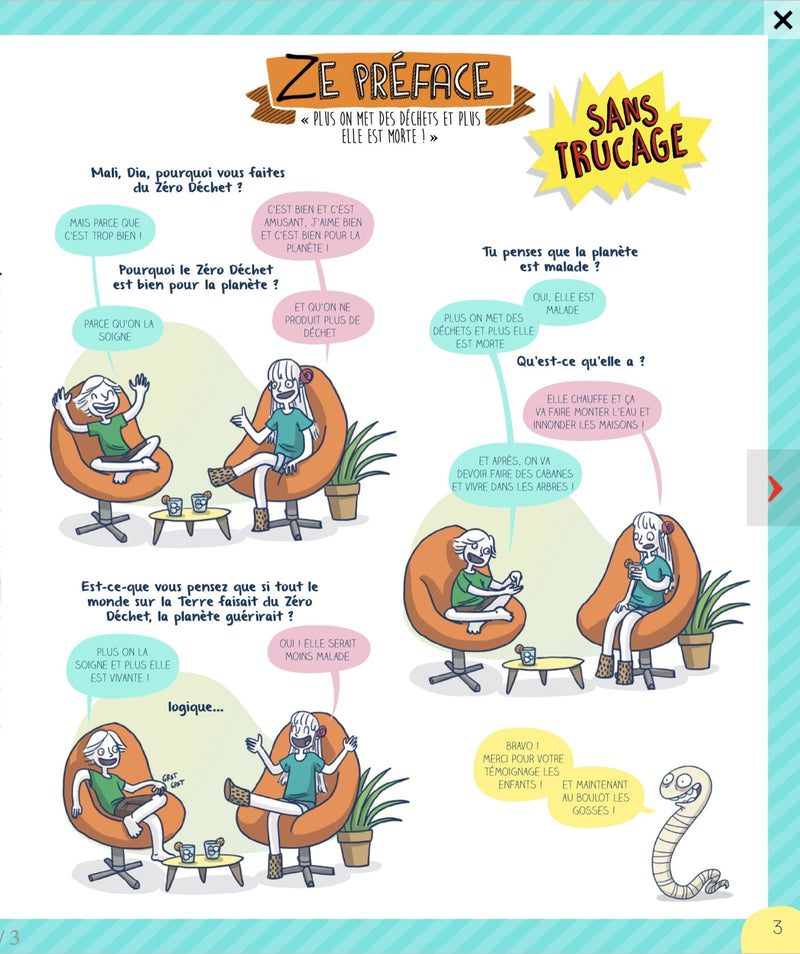 Les zenfants (presque) zero dechet - de Jérémie Pichon & Bénédicte Moret-Default Title-Livre enfant-Thierry Souccar Editions-Nature For Kids-4