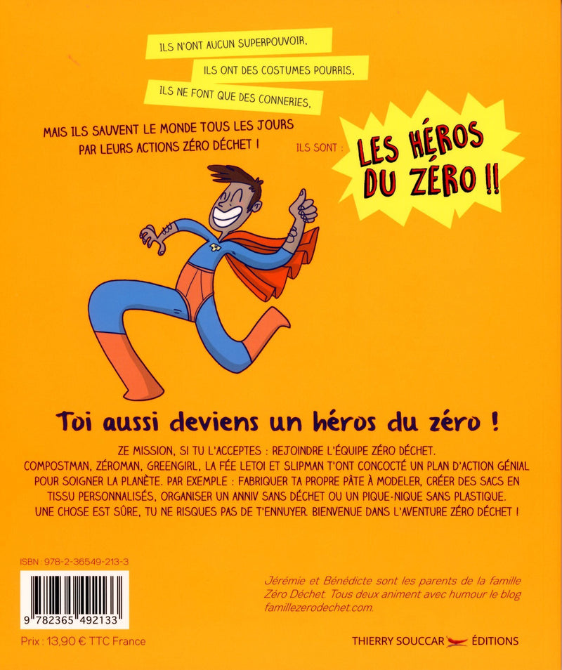 Les zenfants (presque) zero dechet - de Jérémie Pichon & Bénédicte Moret-Default Title-Livre enfant-Thierry Souccar Editions-Nature For Kids-2