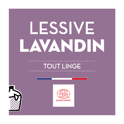 Lessive liquide concentré Tout linge LAVANDE vrac - EcoCert - 33 lavades/L - 1L--Lessive-Jean Bouteille-Nature For Kids-1