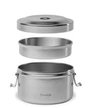 Lunchbox Bento isotherme étanche ronde inox - 850 ml - à partir de 3 ans-Originals-Boîte repas-Qwetch-Nature For Kids-1