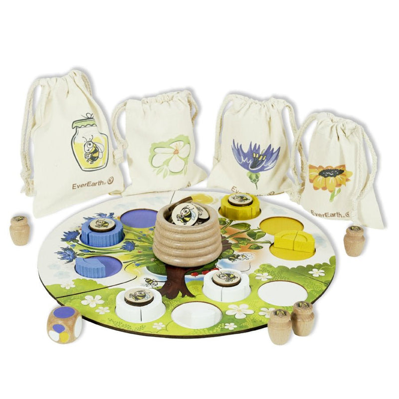Ma 1ère récolte de miel - un jeu écologique pour jouer en famille– dès 3 ans--Jeux de société-Everearth-Nature For Kids-1