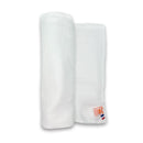 Maxi lange, bavoir, protège épaule ou essuie bio – 100 x 100 cm - dès la naissance-Blanc-Lange-PAPATE-Nature For Kids-5