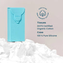 Paquet de 6 mouchoirs coton bio réutilisables – dès 5 ans-Vert-Paquet de mouchoirs-Nature For Kids-Nature For Kids-3