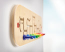 Portemanteau mural en bois avec 9 crochets - à partir de 3 mois-Default Title-Déco-Selecta-Nature For Kids-4
