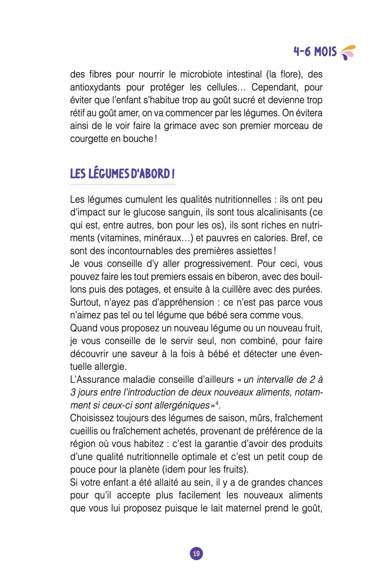 Premiers repas, comment diversifier l’alimentation de bébé (4 mois à 3 ans) - un livre d’Angélique Houlbert-Default Title-Livre parent-Thierry Souccar Editions-Nature For Kids-9