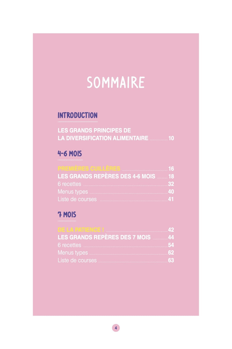 Premiers repas, comment diversifier l’alimentation de bébé (4 mois à 3 ans) - un livre d’Angélique Houlbert-Default Title-Livre parent-Thierry Souccar Editions-Nature For Kids-3