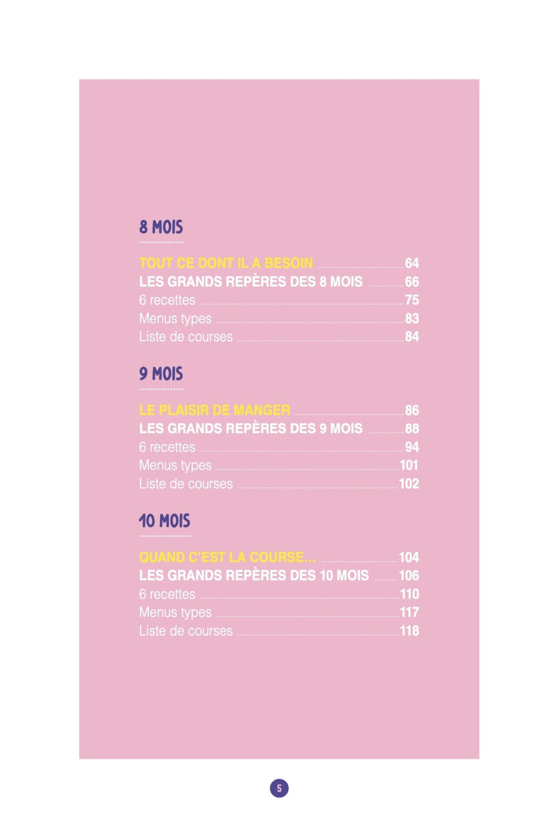Premiers repas, comment diversifier l’alimentation de bébé (4 mois à 3 ans) - un livre d’Angélique Houlbert-Default Title-Livre parent-Thierry Souccar Editions-Nature For Kids-4