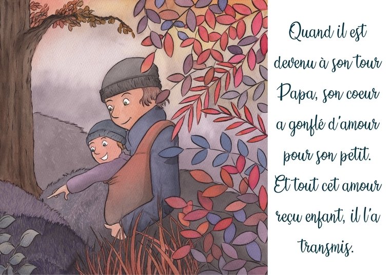 Quand je suis devenu ton papa - Gayelle - Éditions Aussi--Livre enfant-Gayelle-Nature For Kids-6