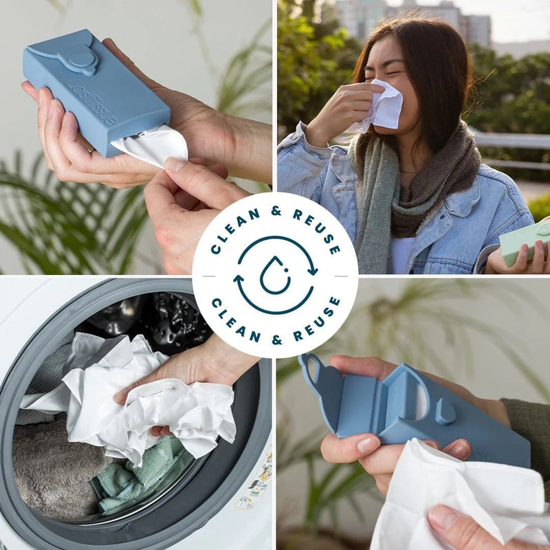 Recharge pour Paquet de mouchoirs coton bio réutilisables - LastTissue – dès 5 ans--Paquet de mouchoirs-LastObject-Nature For Kids-2