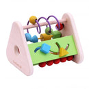 Triangle d’activités en bois - à partir de 12 mois--Jouet en bois-EverEarth-Nature For Kids-1