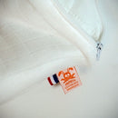 Trousse de toilette en Coton Bio - divers coloris-Vichy orange-Rangements pour bébé-Papate-Nature For Kids-7