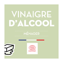 Vinaigre d'alcool 14° - écodétergent - vrac-vrac 1L-Vrac-Jean Bouteille-Nature For Kids-1